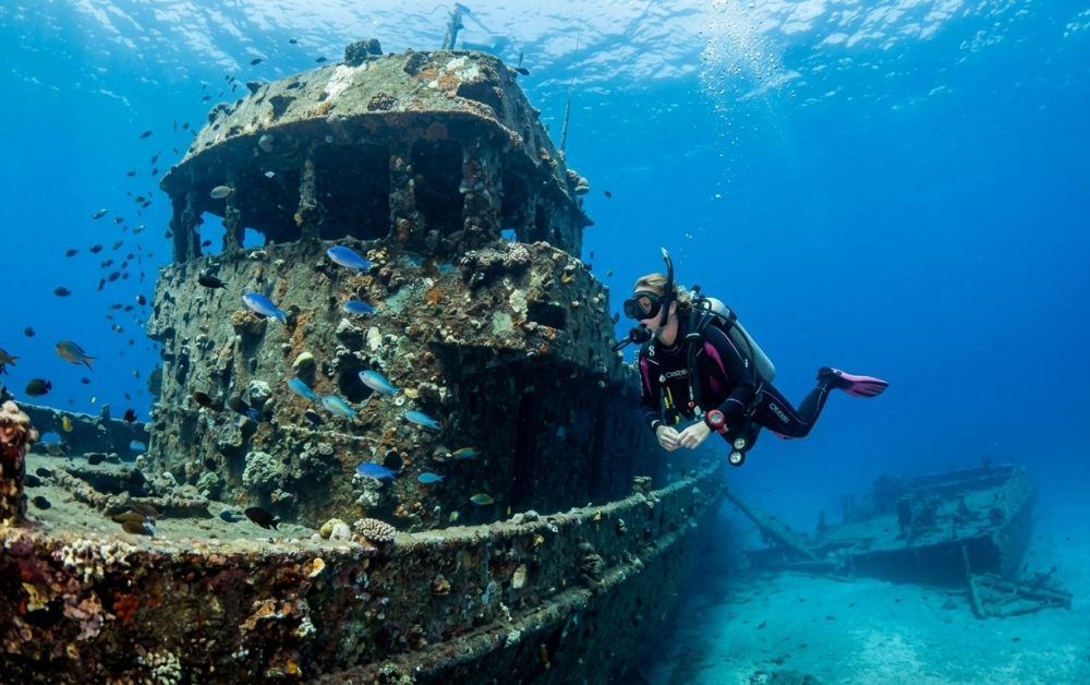 Tabaiba wreck dive site Tenerife